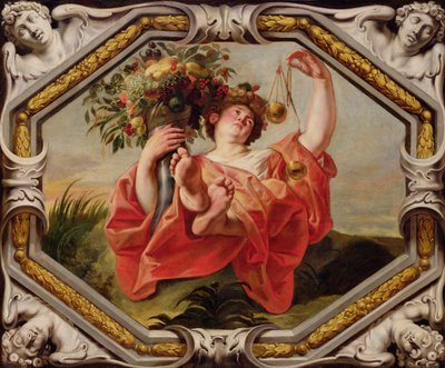 Libra, from the Signs of the Zodiac by Jacob Jordaens